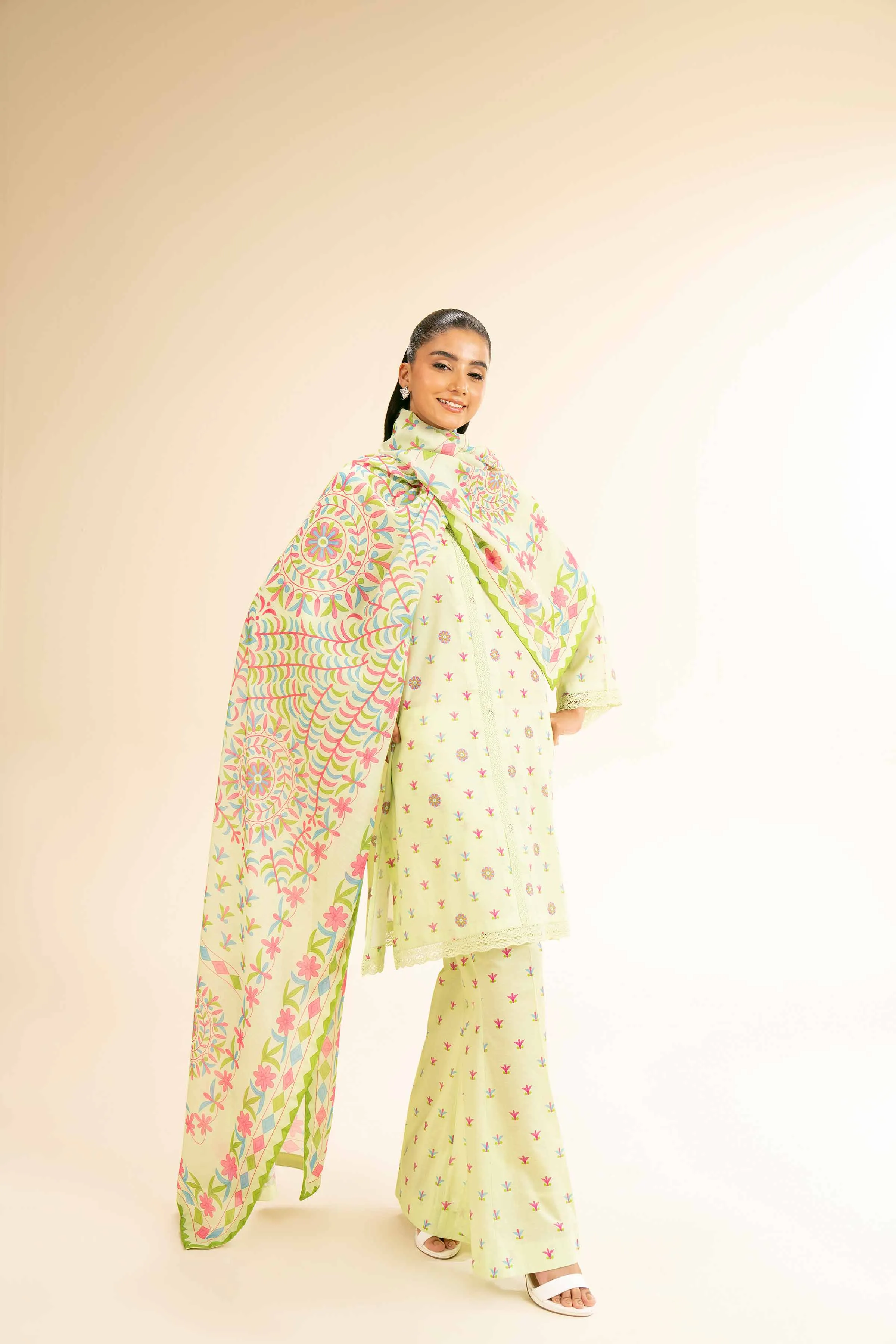 3 Piece - Printed Suit - 42501316