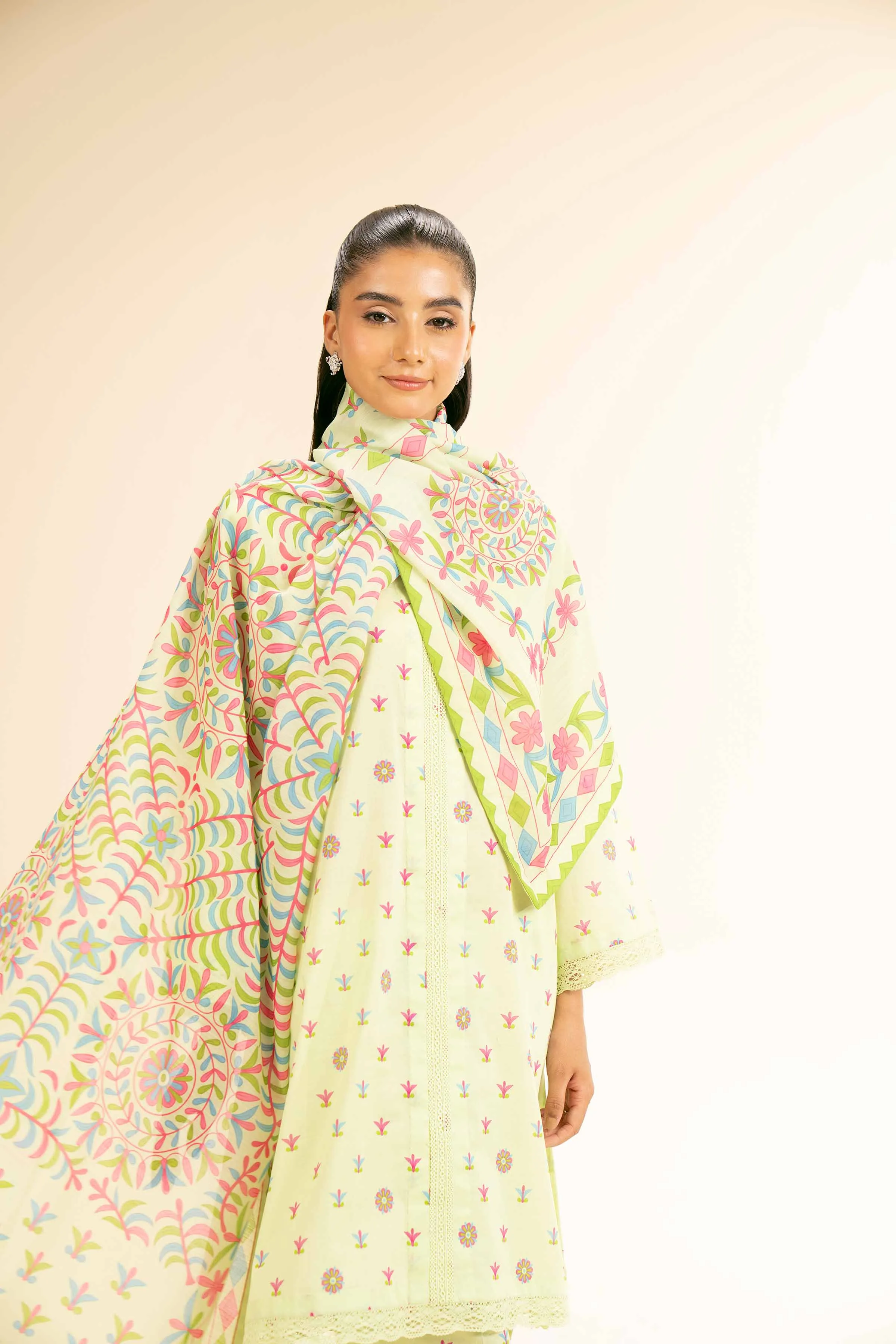 3 Piece - Printed Suit - 42501316