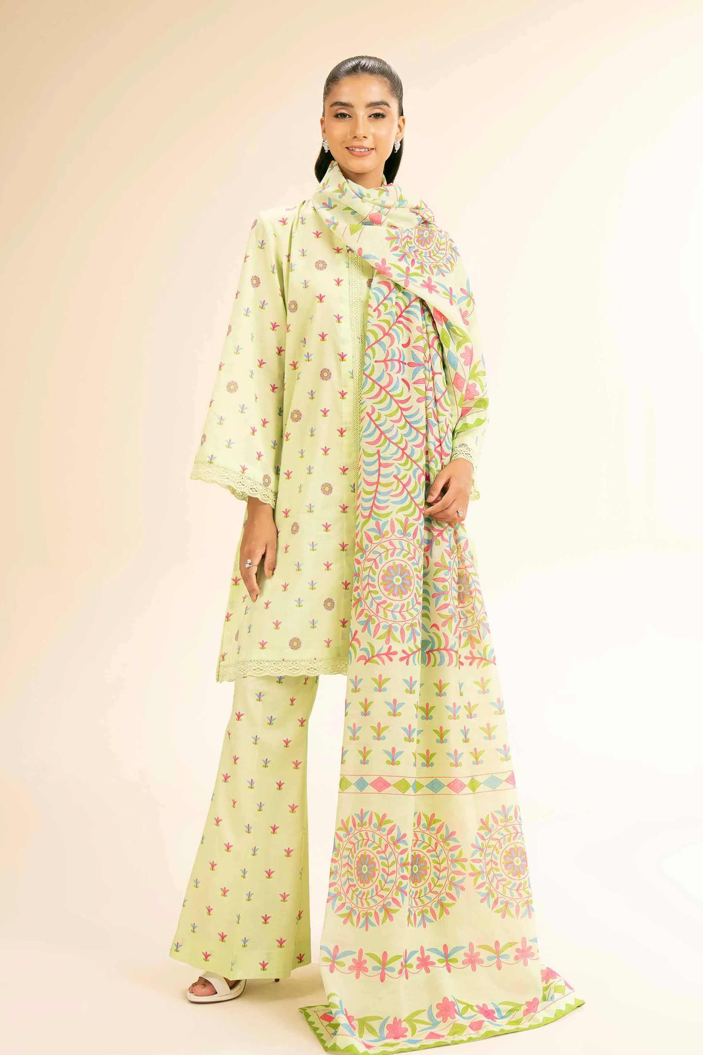 3 Piece - Printed Suit - 42501316