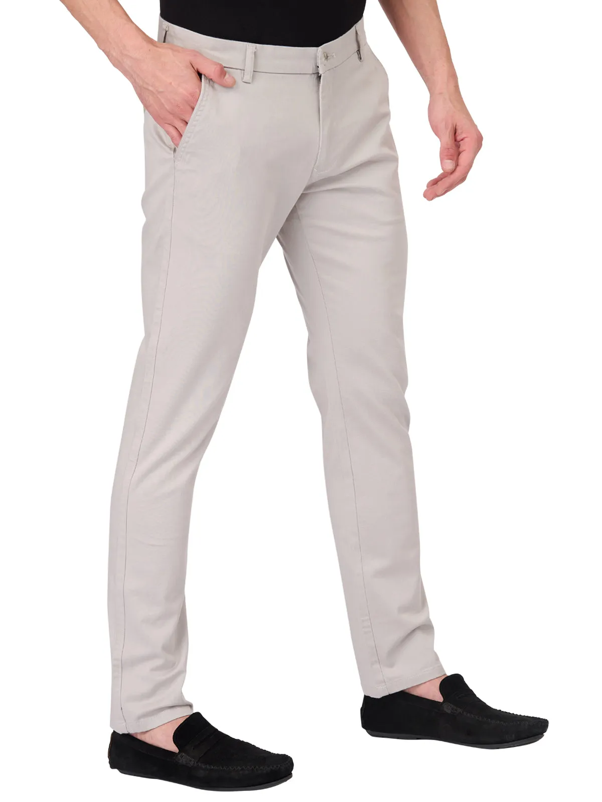 Cotton Trouser Grey Light  ( GBTMK 7656)