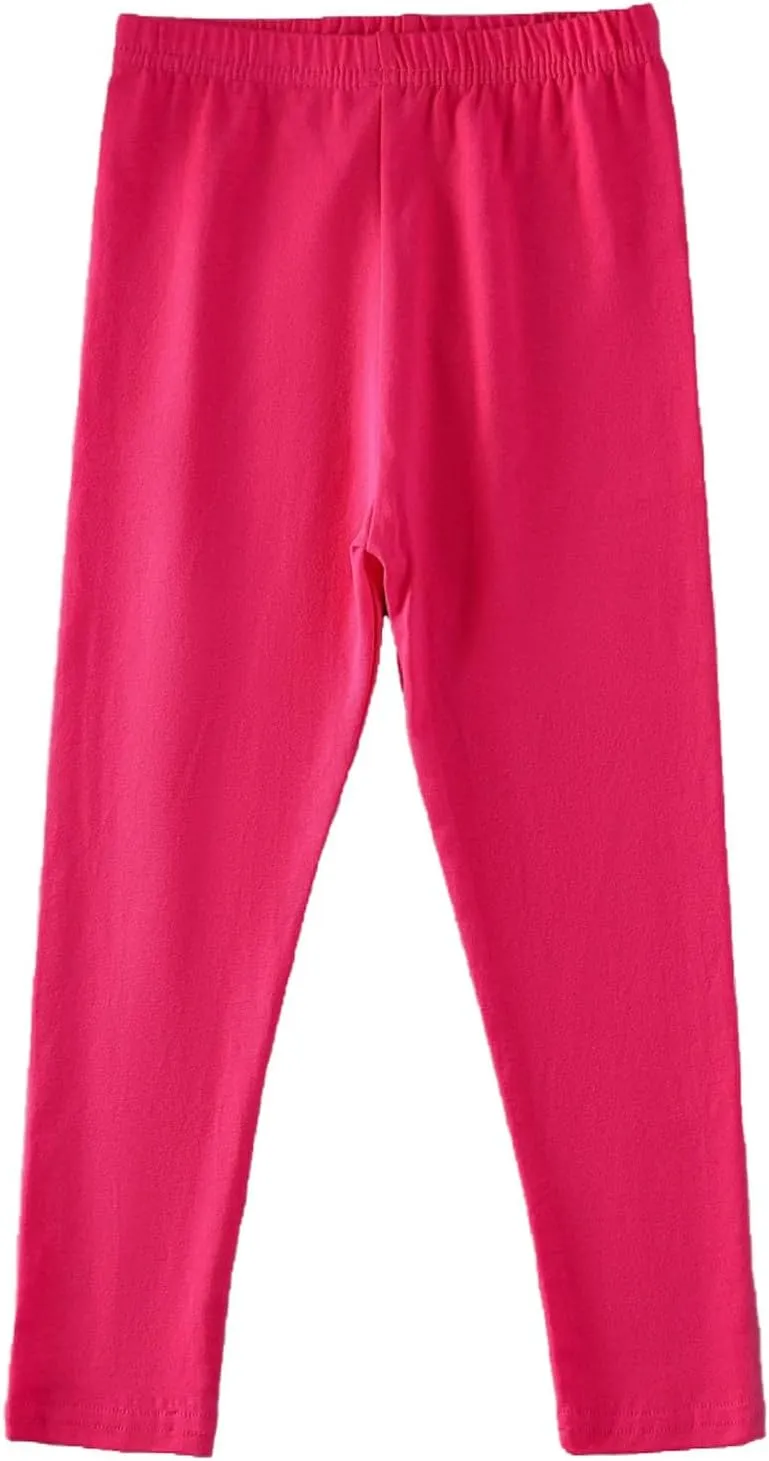 Girls Leggings Winter Warm Pants Toddler Stretch High Waisted Leggings Kids Dance Yoga Tights