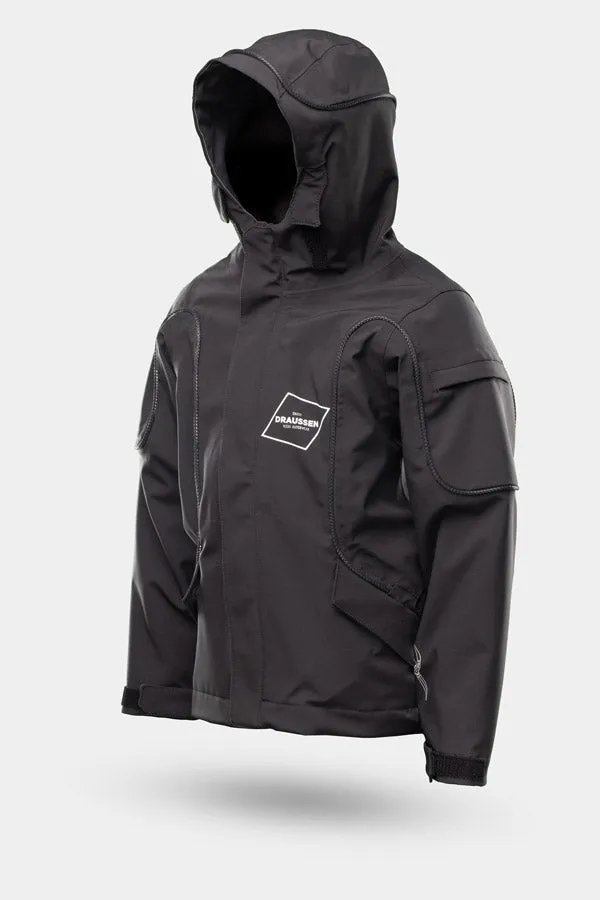 Halo LED Jacke - Outdoor & Bike 3L, black