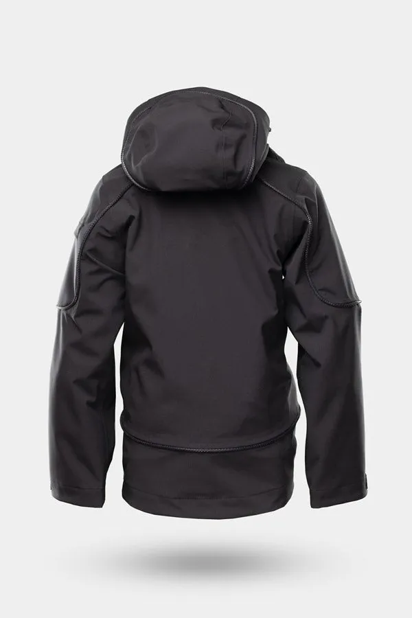 Halo LED Jacke - Outdoor & Bike 3L, black