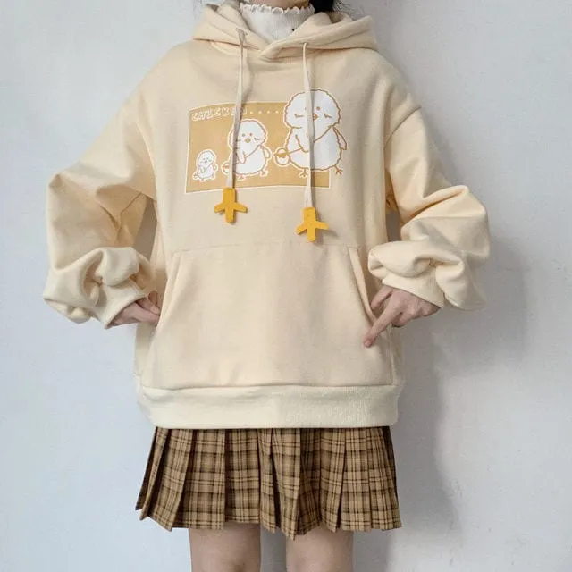 Kawaii Sweet Schoolgir Hoodies