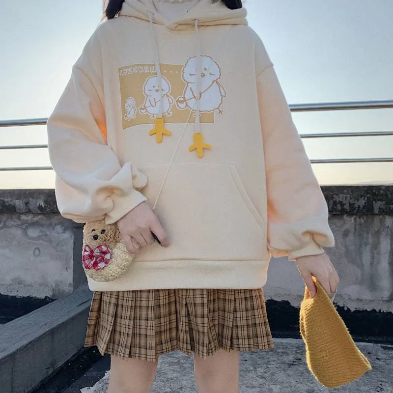 Kawaii Sweet Schoolgir Hoodies