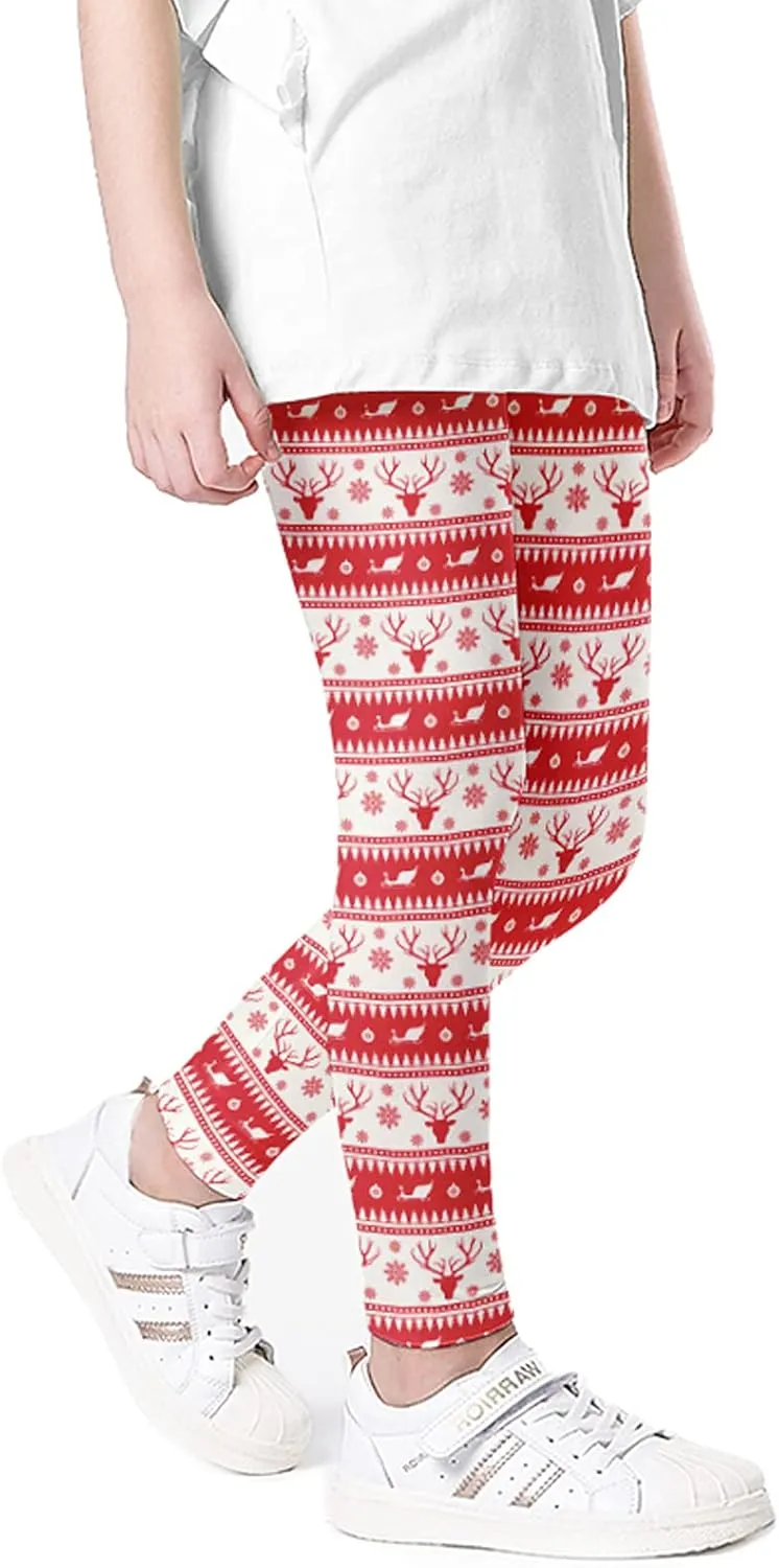 Kids Toddler Baby Girls Halloween Leggings Pumpkin Spider Net Print Leggings Long Pants Bottom Stretch Yoga Trousers