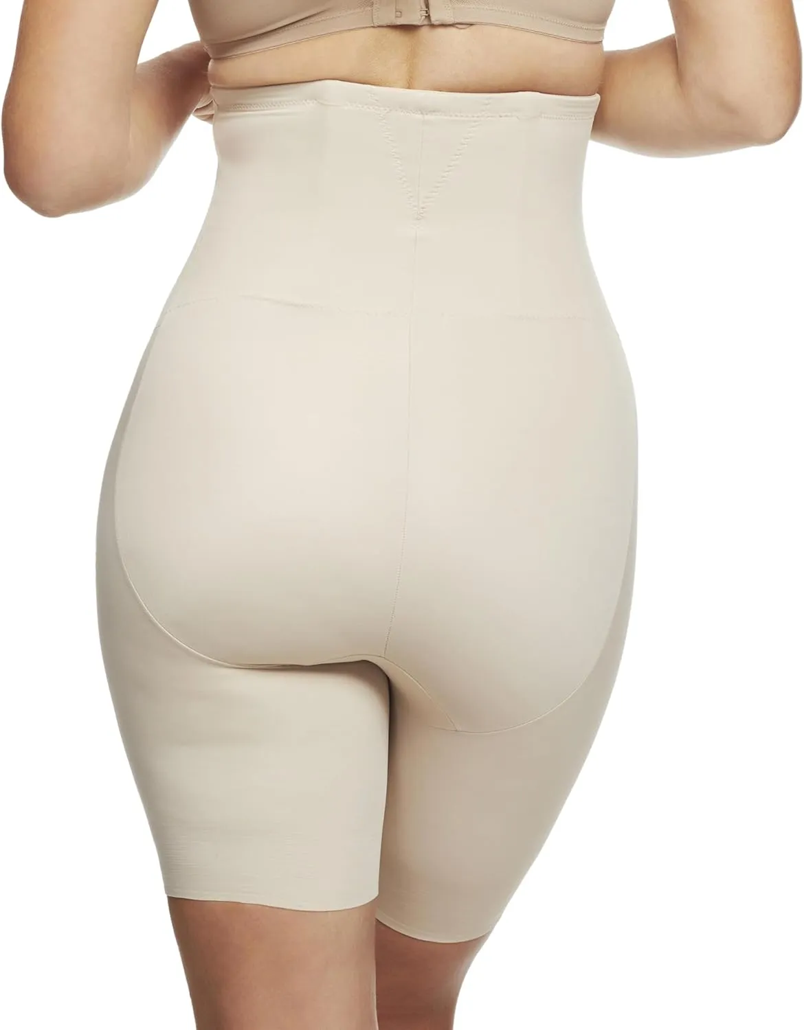 Naomi and Nicole Women's Back Magic Firm Control Hi Waist Thigh Slimmer Shapewear