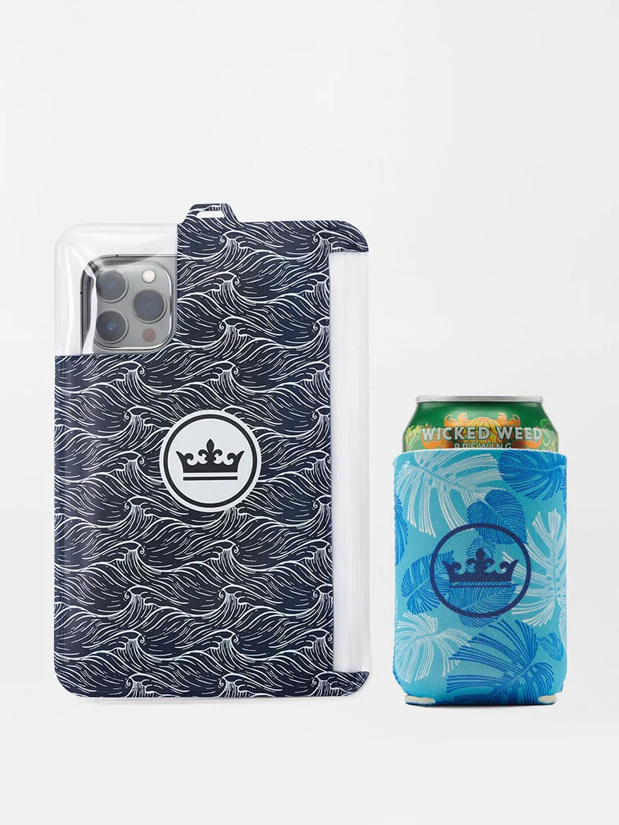 Peter Millar Tropicrazy Swim Trunk in Atlantic Blue